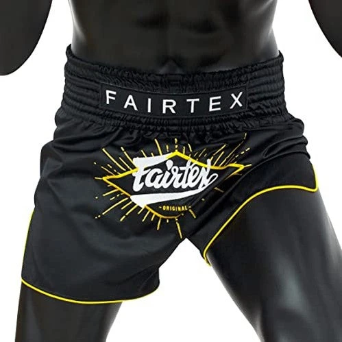 Fairtex BS1903 New Muay Thai Boxing Shorts Slim Cut