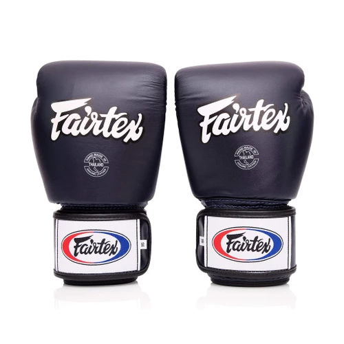 Fairtex BGV1 Blue/White/Black Muay Thai Boxing Training Sparring Gloves