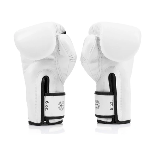 Fairtex BGV14 White Muay Thai Boxing Glove