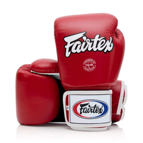 Fairtex BGV1 Red/Black/White Muay Thai Boxing Glove