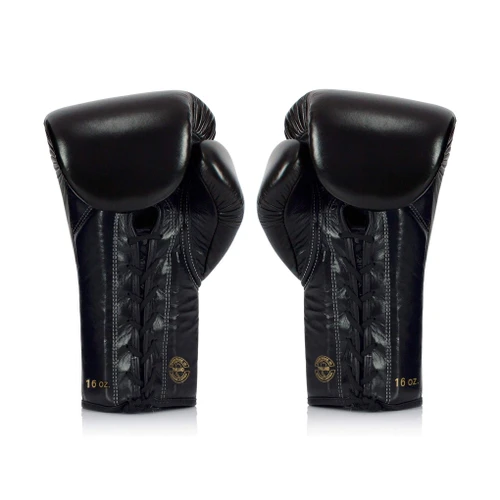Fairtex Glory BGLG1 Laced Black Kick Boxing Glove