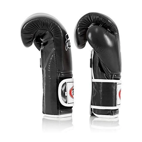 Fairtex BGV9 Mexican Style Black White Muay Thai Boxing Glove - Heavy Hitter