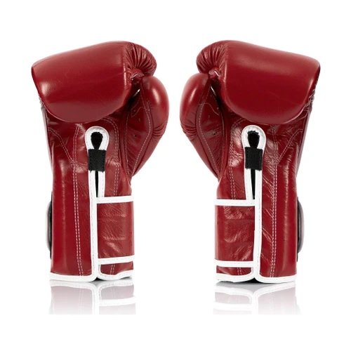 Fairtex BGV9 Mexican Style Red White Muay Thai Boxing Glove - Heavy Hitter