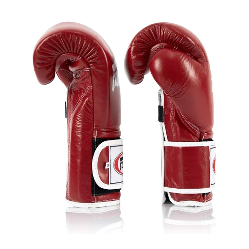 Fairtex BGV9 Mexican Style Red White Muay Thai Boxing Glove - Heavy Hitter