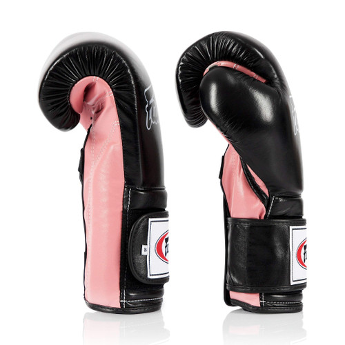 Fairtex BGV9 Mexican Style Black Pink Muay Thai Boxing Glove - Heavy Hitter