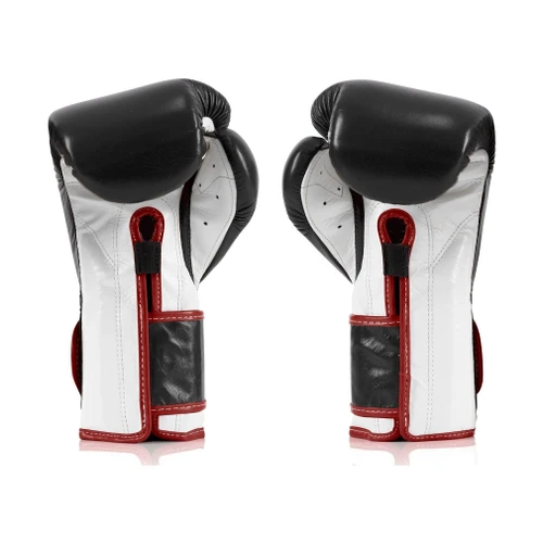 Fairtex BGV9 Mexican Style Black/White/Red Muay Thai Boxing Glove - Heavy Hitter