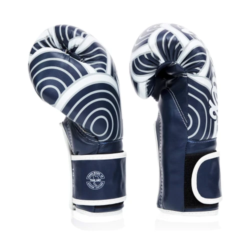 Fairtex BGV14BLU Japanese Art - The Wave Of Kanagawa 1829 Muay Thai Boxing Glove