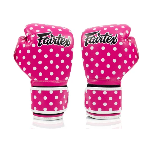 Fairtex BGV14P Polka Dot Muay Thai Boxing Glove