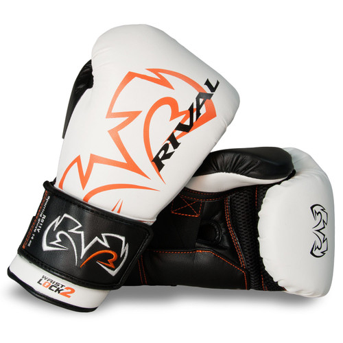 RIVAL RS11V Evolution Sparring Boxing Gloves White RIVAL RS11V Evolution Sparring Boxing Gloves White