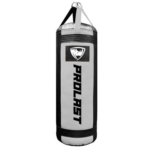 Prolast 4FT XL 135LB Mayweather Style Punching Bag Black // White Made in USA