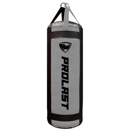Prolast 4FT XL 150LB Mayweather Style Punching Bag Black/Gray Made in USA