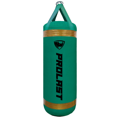 4FT 135LB Green // Gold Boxing Heavy Punching Bag Made in USA 4FT 135LB Green // Gold Boxing Heavy Punching Bag Made in USA