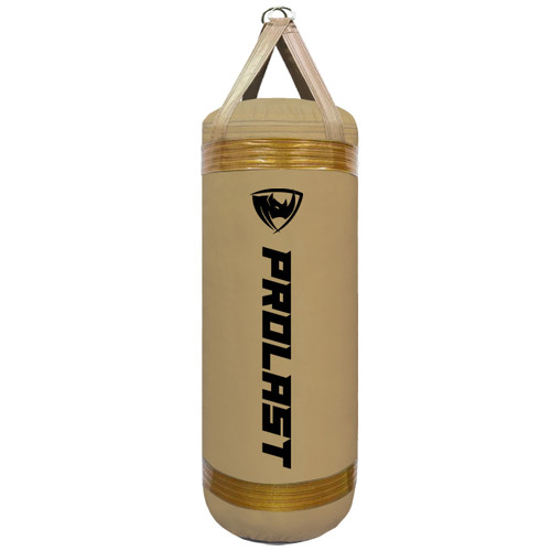 4FT 135LB Tan // Gold Boxing Heavy Punching Bag Made in USA 4FT 135LB Tan // Gold Boxing Heavy Punching Bag Made in USA