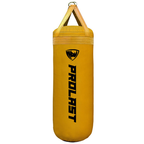 Prolast Classic 4FT XL 150 lb Heavy Boxing Punching Bag Yellow Made in USA