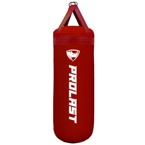 Prolast Classic 4FT XL 150 lb Heavy Boxing Punching Bag Burgundy Red Made in USA