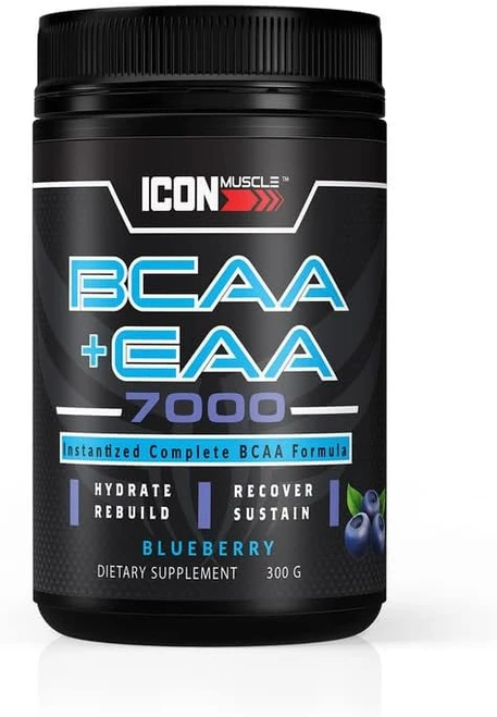 Icon Muscle BCAA + EAA Blueberry – 30 Servings