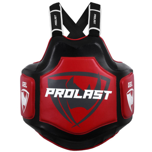 Prolast Boxing Platinum Gel Body Protector Black // Red Prolast Boxing Platinum Gel Body Protector Black // Red