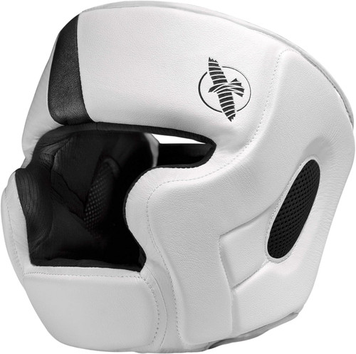 Hayabusa T3 MMA Headgear White/Black | Pro Fight Shop