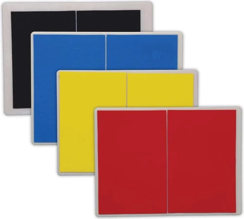 Rebreakable Martial Arts Breaking Boards – 2-Board Training Set (Red + Black)