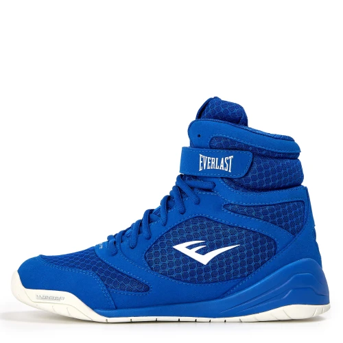 Everlast Elite Pro Boxing Shoes – Blue/White
