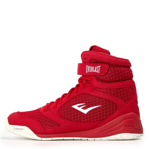 Everlast Elite Pro Boxing Shoes – Red/White