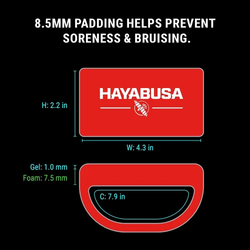 Hayabusa Boxing Knuckle Guards – Red