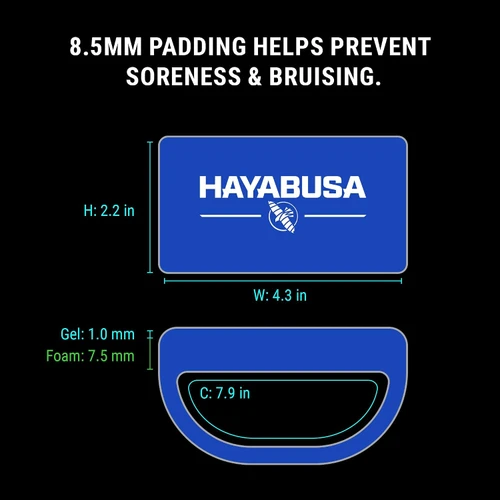 Hayabusa Boxing Knuckle Guards – Blue