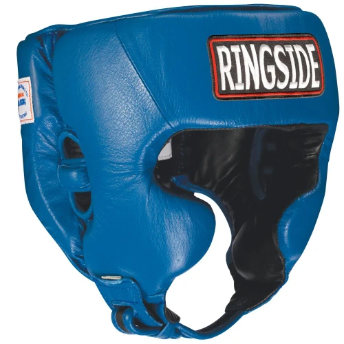 Ringside USA Boxing Competition Headgear with Cheeks - Blue