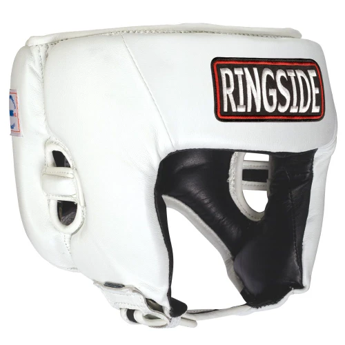 Ringside USA Boxing Approved Competition Open Face Headgear – White