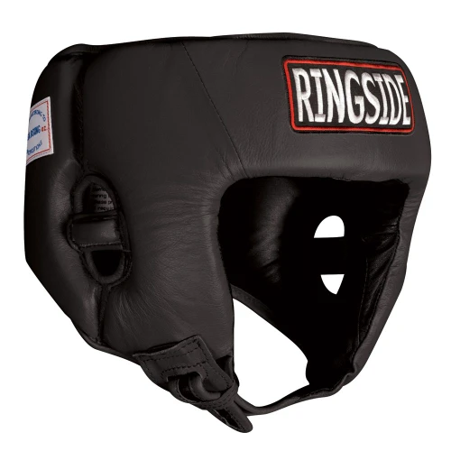 Ringside USA Boxing Approved Competition Open Face Headgear – Black