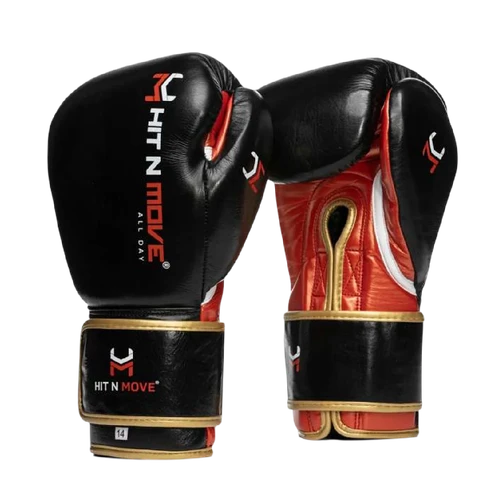 Hit N' Move Pro Agility Hook-and-Loop Boxing Gloves