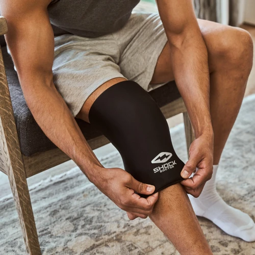 Shock Doctor Flex Ice Therapy Knee/Thigh Compression Sleeve