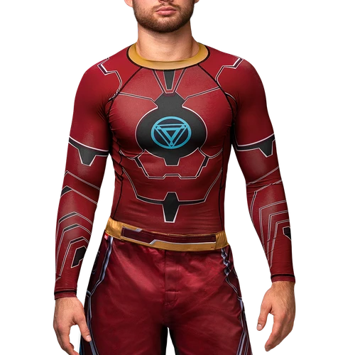 Hayabusa Marvel's Iron Man Long Sleeve Rash Guard