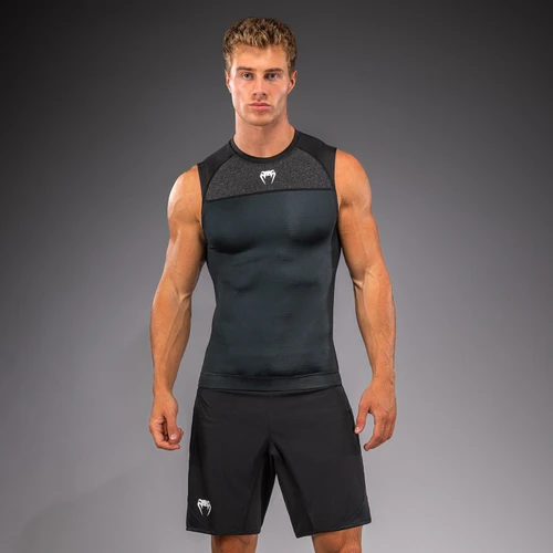 Venum G-Fit Scale Sleeveless Rashguard - Black