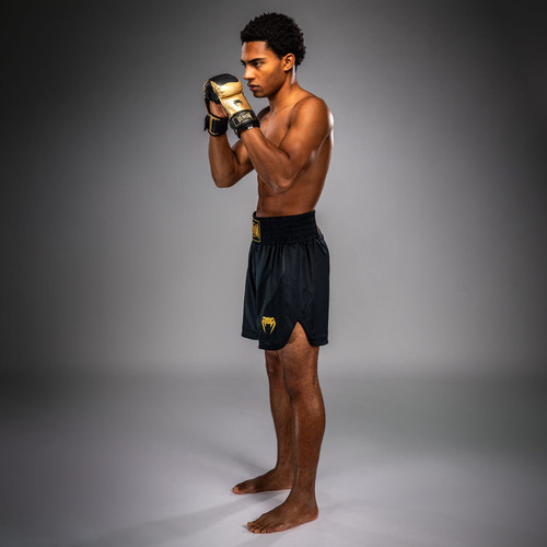 Venum Attack Boxing Shorts - Black/Gold