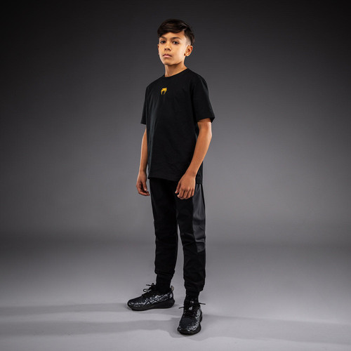 Venum Essential Kids Cotton T-shirt - Black/Gold