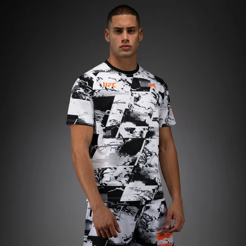Men's UFC Zenith by Venum White Authentic Fight Week Performance Short Sleeve T-Shirt