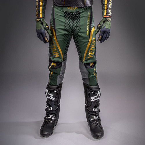 Venum MX Challenger Pants - Black/Green/Gold