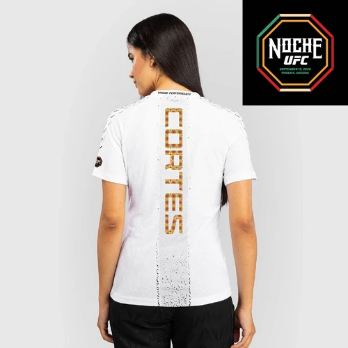 Women's UFC Zenith by Venum White Authentic Noche UFC Fight Night Walkout Jersey - Waldo Cortes Acosta