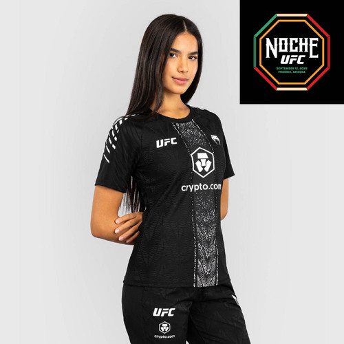 Women's UFC Zenith by Venum Black Authentic Noche UFC Fight Night Walkout Jersey - Rodriguez