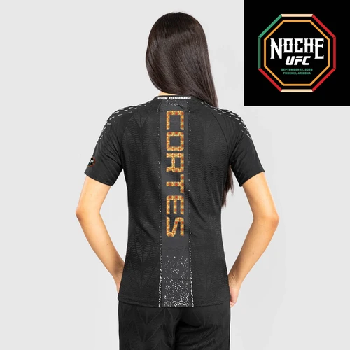 Women's UFC Zenith by Venum Black Authentic Noche UFC Fight Night Walkout Jersey - Waldo Cortes Acosta