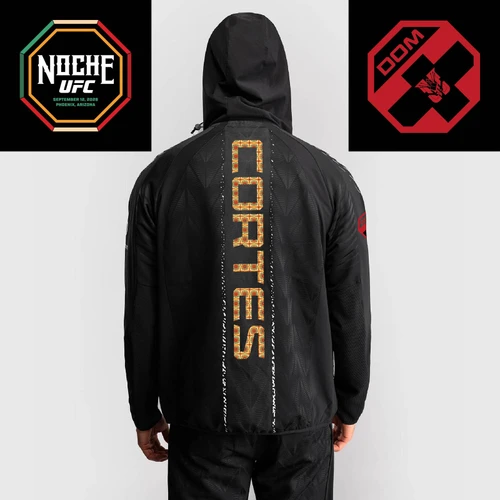 Men’s UFC Zenith by Venum Black Authentic Noche UFC Fight Night Walkout Hoodie - Waldo Cortes Acosta