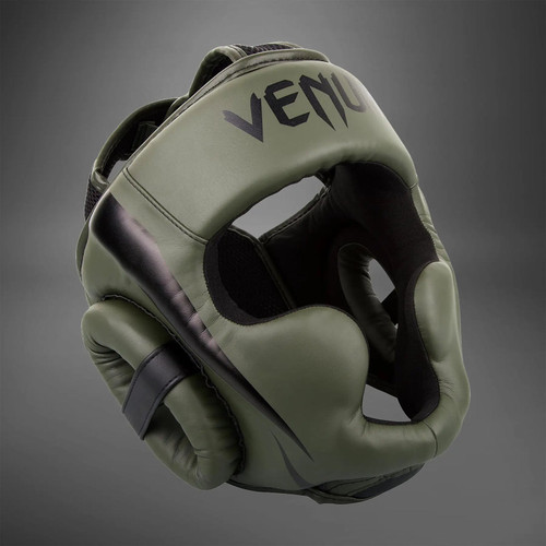 Venum Elite Headgear - Kaki/Black