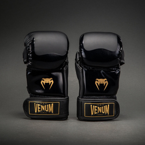 Venum Attack 2.0 Sparring Gloves - Black/Gold