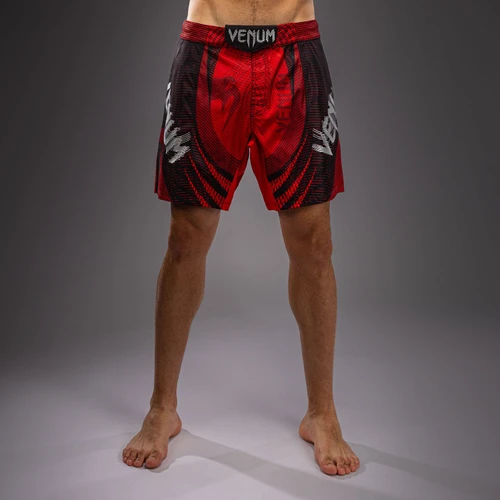 Venum Galactic 3.0 Fight Shorts - Red/Silver