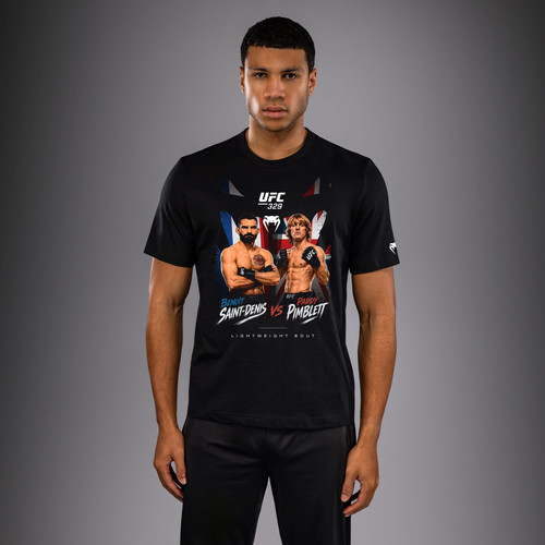Venum UFC 329 Main Event T-shirt - Benoît Saint-Denis vs Paddy Pimblett