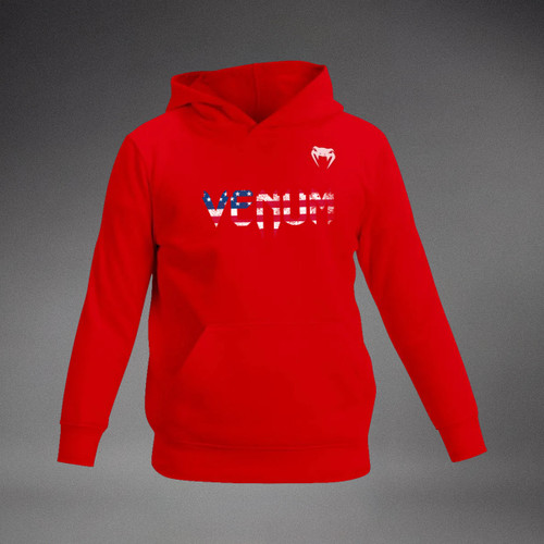 Venum Classic USA Kids Hoodie - Red/White