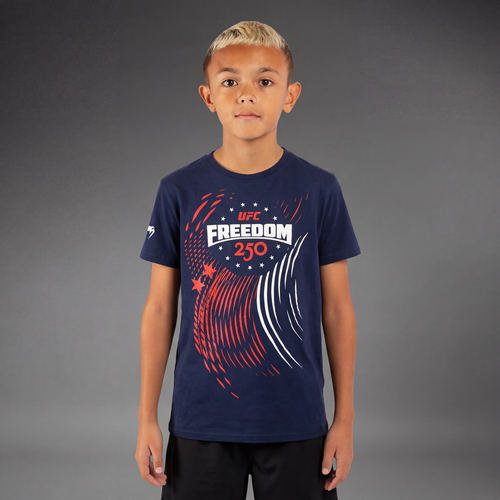 Official UFC Freedom 250 Official Weigh-In Kids Tshirt - Navy