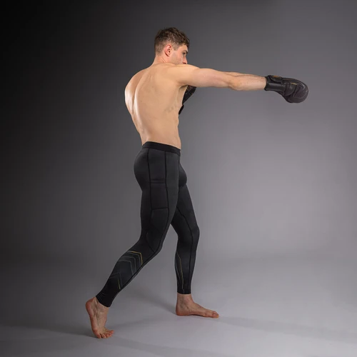 Venum Streamline Spats - Black/Gold