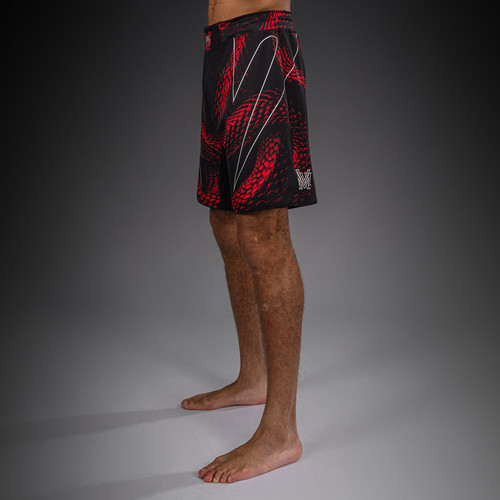 Venum Matupa Fightshorts - Black/Red/Silver